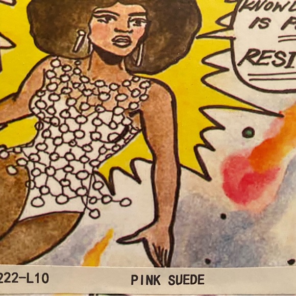 Jeffrey Campbell Calvera Pink Suede Tall Boots Sz7.5 NIB - Picture 10 of 14